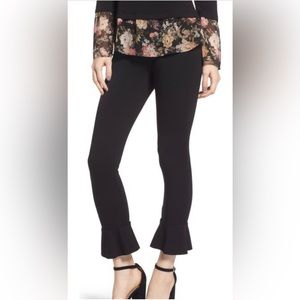 Bailey 44 ruffle hem crop pants